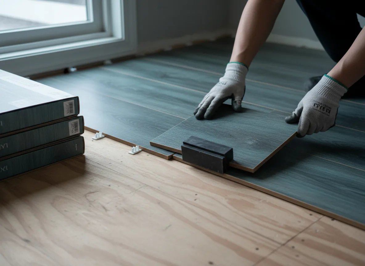 Luxury Vinyl Plank Installation company in Little York, NY